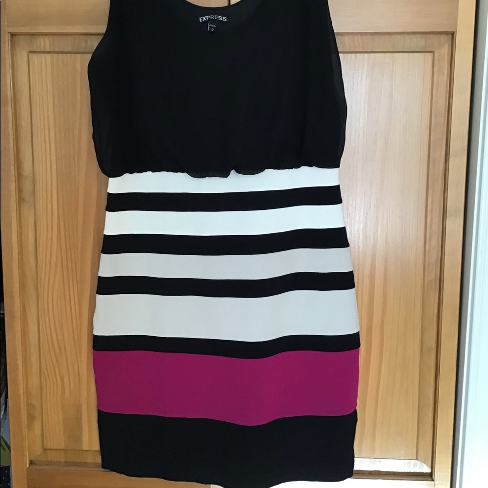 Black work dress